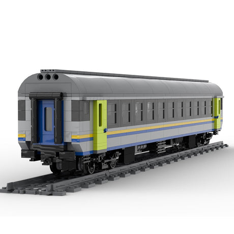Italy MDVE Carriage DPR Train Klemmbausteine - LesDiy - Klemmbausteine