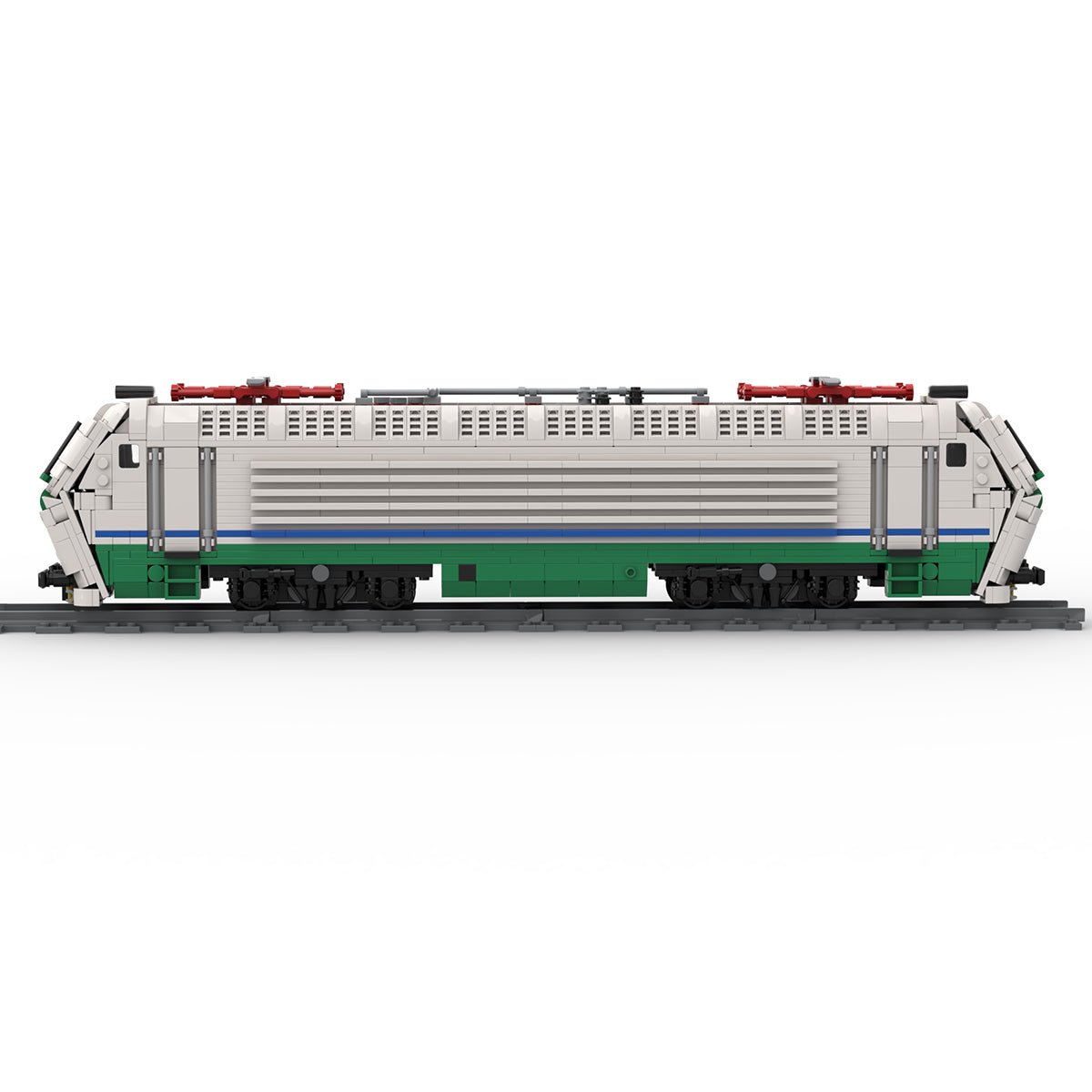 Italy State Railway Class Locomotive Klemmbausteine (Static/1457PCS） - LesDiy - Klemmbausteine