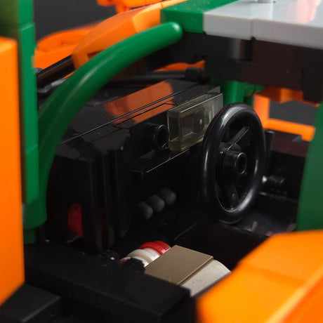 Japanische LeMans - Legende (orange/grün) - Klemmbausteine - LesDiy - Klemmbausteine