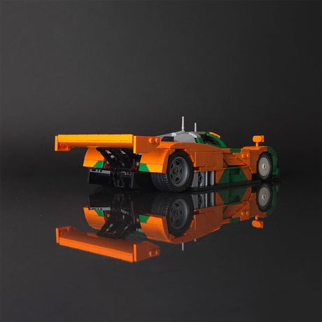 Japanische LeMans - Legende (orange/grün) - Klemmbausteine - LesDiy - Klemmbausteine