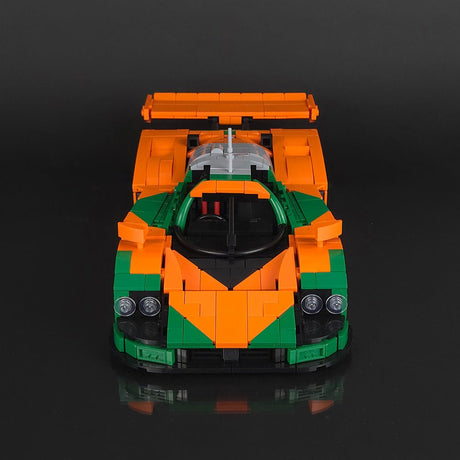 Japanische LeMans - Legende (orange/grün) - Klemmbausteine - LesDiy - Klemmbausteine