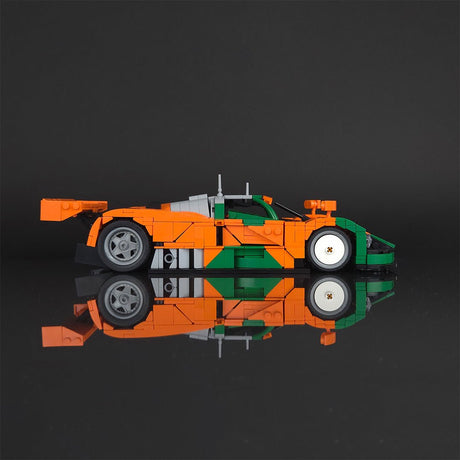 Japanische LeMans - Legende (orange/grün) - Klemmbausteine - LesDiy - Klemmbausteine