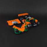 Japanische LeMans - Legende (orange/grün) - Klemmbausteine - LesDiy - Klemmbausteine