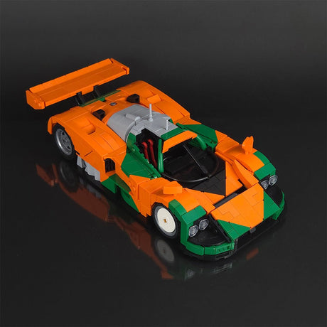 Japanische LeMans - Legende (orange/grün) - Klemmbausteine - LesDiy - Klemmbausteine