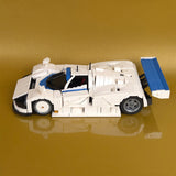 Japanische LeMans - Legende (Weiß /Blau) - Klemmbausteine - LesDiy - Klemmbausteine