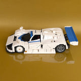 Japanische LeMans - Legende (Weiß /Blau) - Klemmbausteine - LesDiy - Klemmbausteine