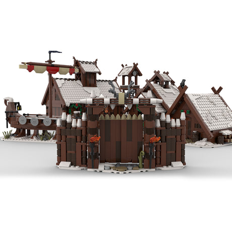 MOC - 104429, MOC - 103656, MOC - 96080, MOC - 98225, MOC - 95891 & MOC - 93063 Viking Village Klemmbausteine - LesDiy - Klemmbausteine