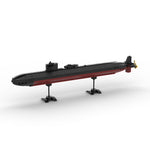 MOC-178041 Los Angeles Class | Nuclear Submarine - 1:300 Scale Klemmbausteine | LesDiy.de