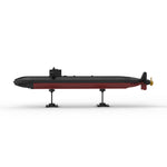 MOC-178041 Los Angeles Class | Nuclear Submarine - 1:300 Scale Klemmbausteine | LesDiy.de