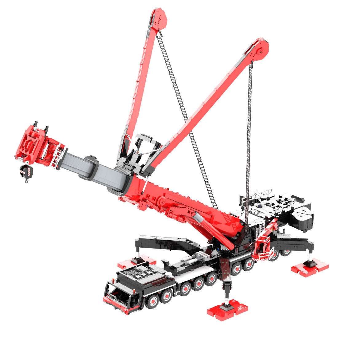 LTM - 11200 14 Motoren UCCS RC Engineering Crane Klemmbausteine - LesDiy - Klemmbausteine