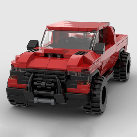 Maßgeschneidertes Abschleppfahrzeug Klemmbausteine - LesDiy - Klemmbausteine
