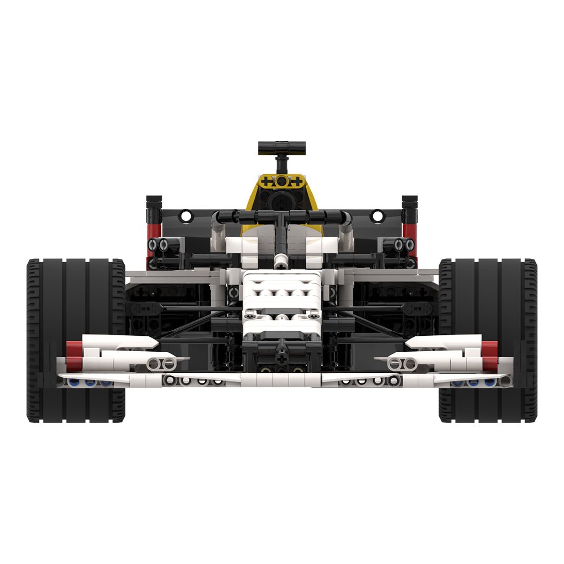 MCL35M MOC - 86175 Standard - Rennwagen im Maßstab 1:8 - LesDiy - Klemmbausteine