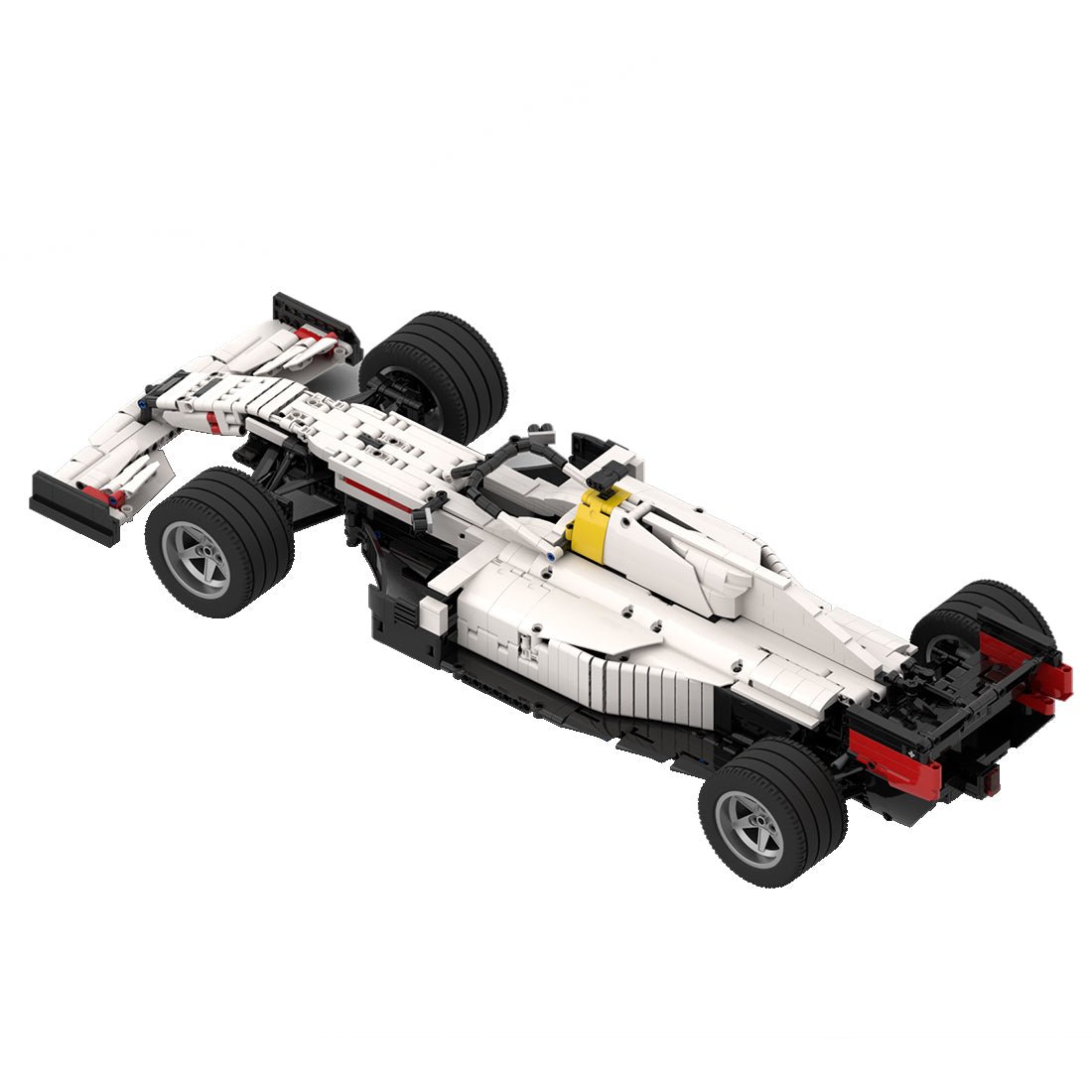 MCL35M MOC - 86175 Standard - Rennwagen im Maßstab 1:8 - LesDiy - Klemmbausteine