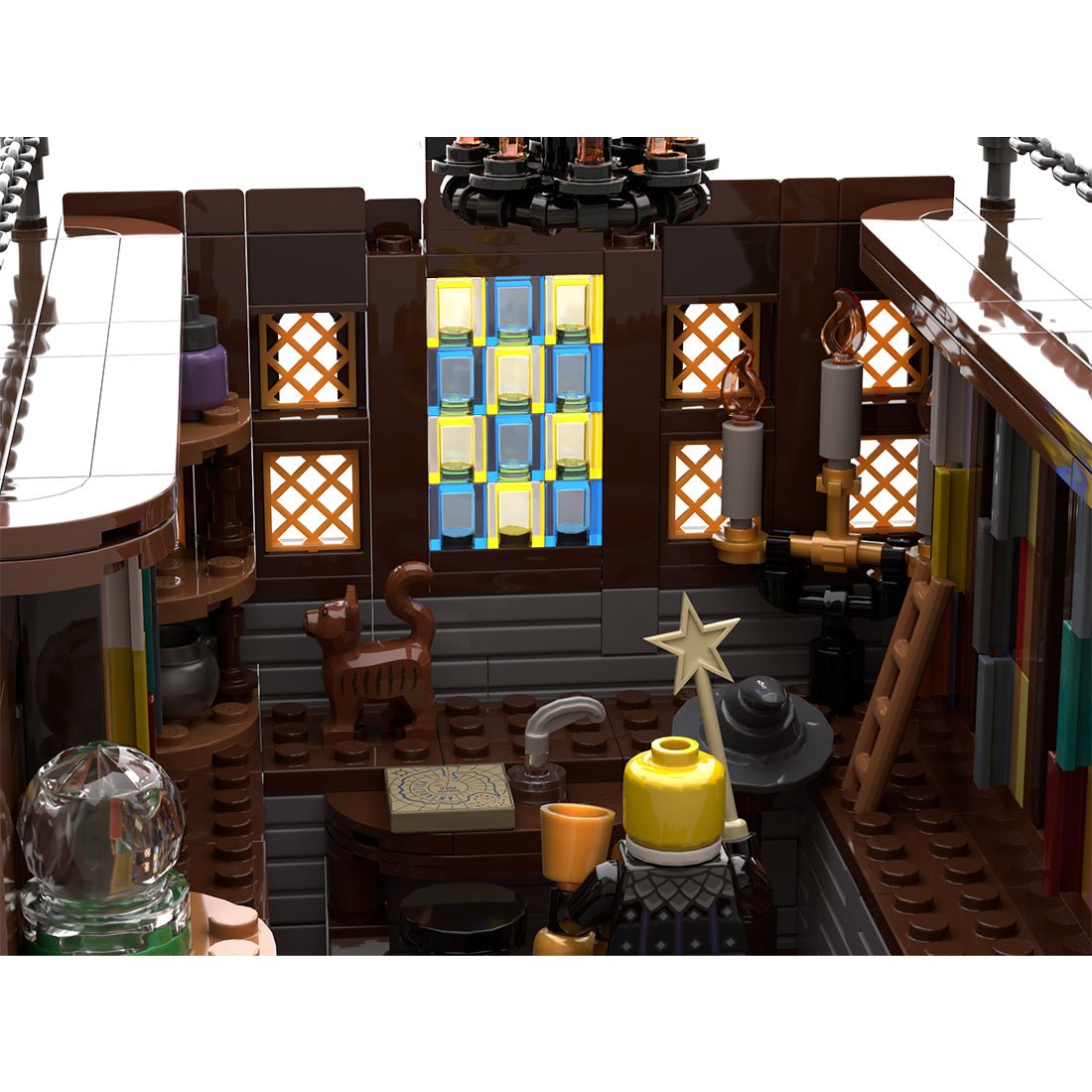 Medieval Cliffside Magic Chamber Klemmbausteine - LesDiy - Klemmbausteine