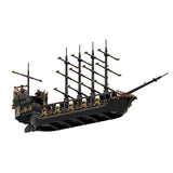 Medieval Golden Pirate Ship Klemmbausteine - LesDiy - Klemmbausteine