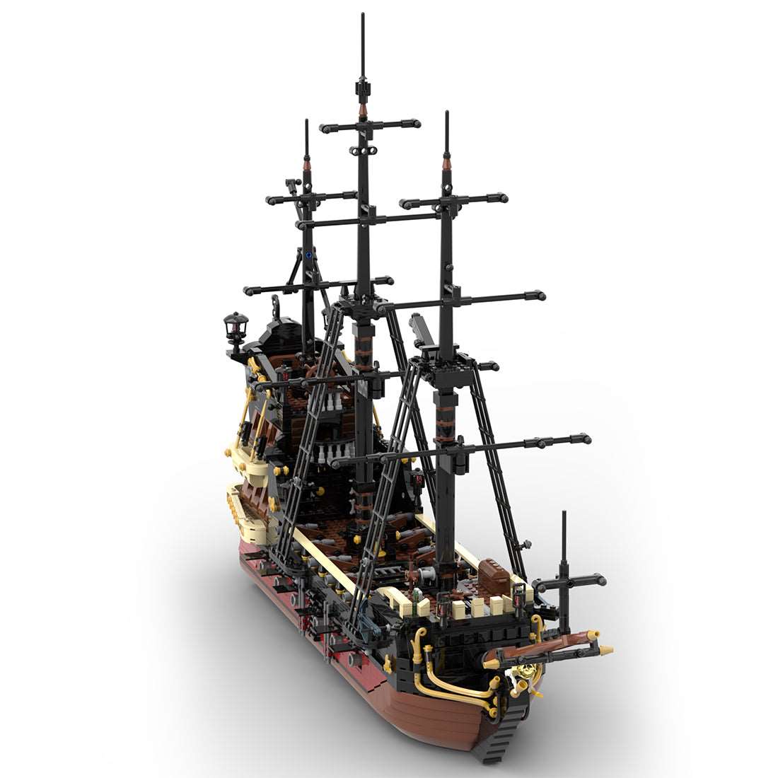 Medieval Pirate Ghost Ship Klemmbausteine - LesDiy - Klemmbausteine