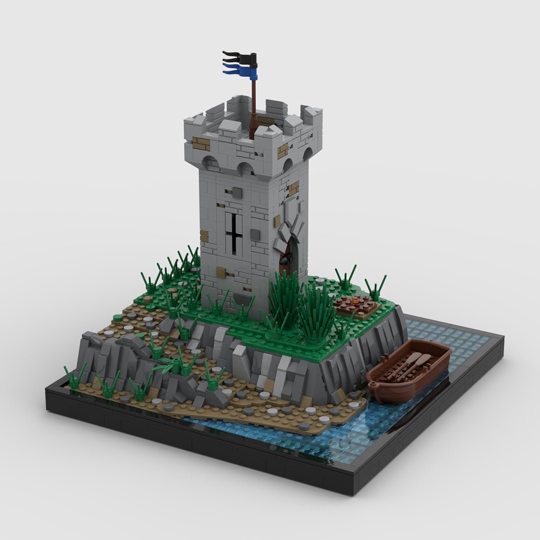 Medieval Pirate Tower Klemmbausteine - LesDiy - Klemmbausteine