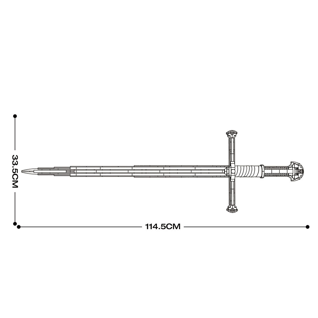 Medieval Sacred Sword Klemmbausteine - LesDiy - Klemmbausteine