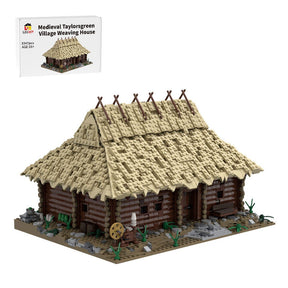 Medieval Taylorsgreen Village Weaving House Klemmbausteine - LesDiy - Klemmbausteine