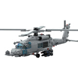 MH - 60R Seahawk - Hubschrauber Klemmbausteine - LesDiy - Klemmbausteine