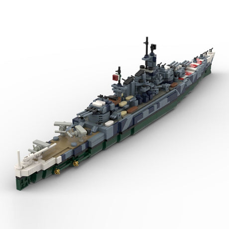 Military Italian battleship Vittorio Veneto Klemmbausteine - LesDiy - Klemmbausteine