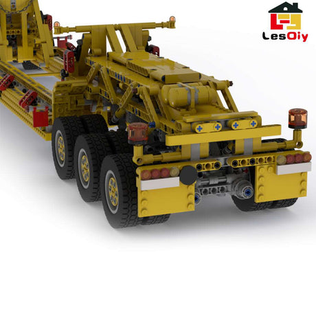 Mit Suspension Heavy Equipment Transport Vehicle - LesDiy - Klemmbausteine