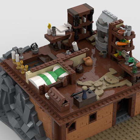 Mittelalterlicher Dorfladen in Taylorsgreen Klemmbausteine - LesDiy - Klemmbausteine