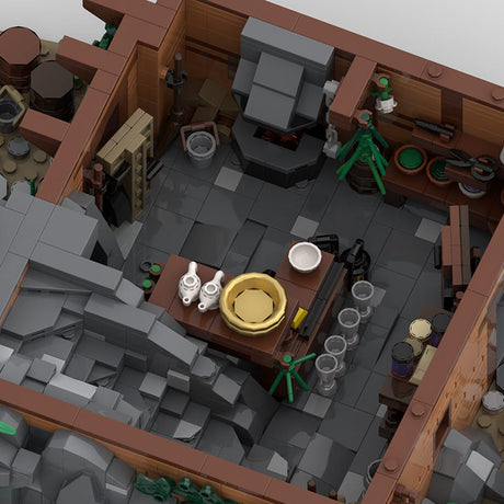 Mittelalterlicher Dorfladen in Taylorsgreen Klemmbausteine - LesDiy - Klemmbausteine