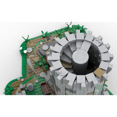 Mittelalterlicher Steinturm Klemmbausteine - LesDiy - Klemmbausteine