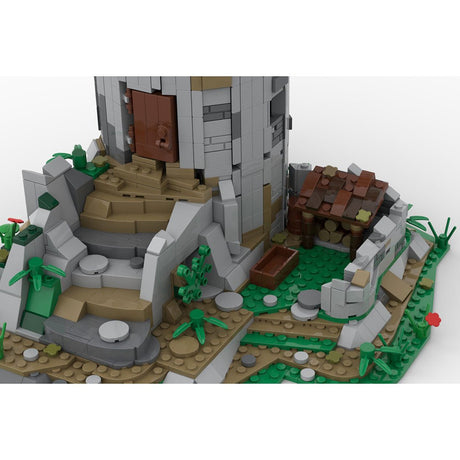 Mittelalterlicher Steinturm Klemmbausteine - LesDiy - Klemmbausteine