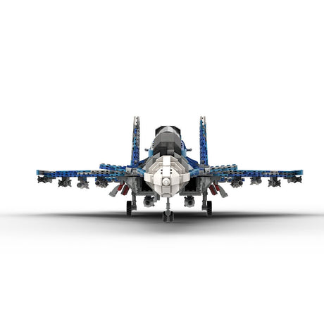 MOC - 101051 Sukhoi SU - 30 SM | 1:35 Scale Klemmbausteine - LesDiy - Klemmbausteine