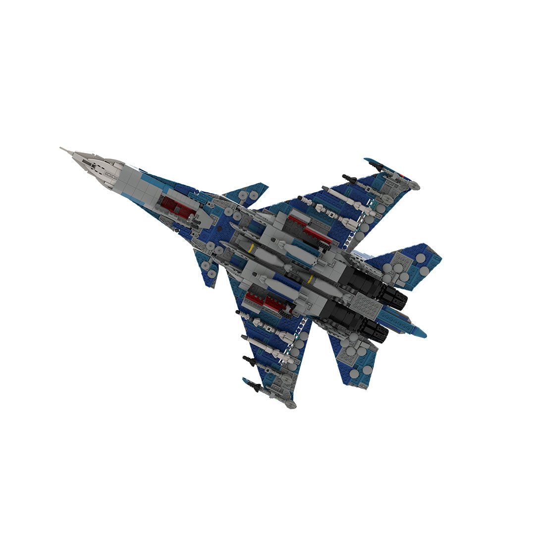 MOC - 101051 Sukhoi SU - 30 SM | 1:35 Scale Klemmbausteine - LesDiy - Klemmbausteine