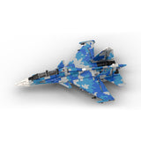 MOC - 101051 Sukhoi SU - 30 SM | 1:35 Scale Klemmbausteine - LesDiy - Klemmbausteine
