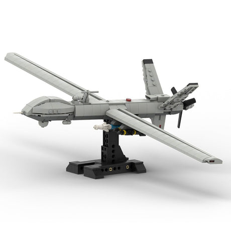 MOC - 101708 MQ - 9 Reaper UAV | 1:35 Scale Klemmbausteine - LesDiy - Klemmbausteine
