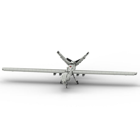 MOC - 101708 MQ - 9 Reaper UAV | 1:35 Scale Klemmbausteine - LesDiy - Klemmbausteine