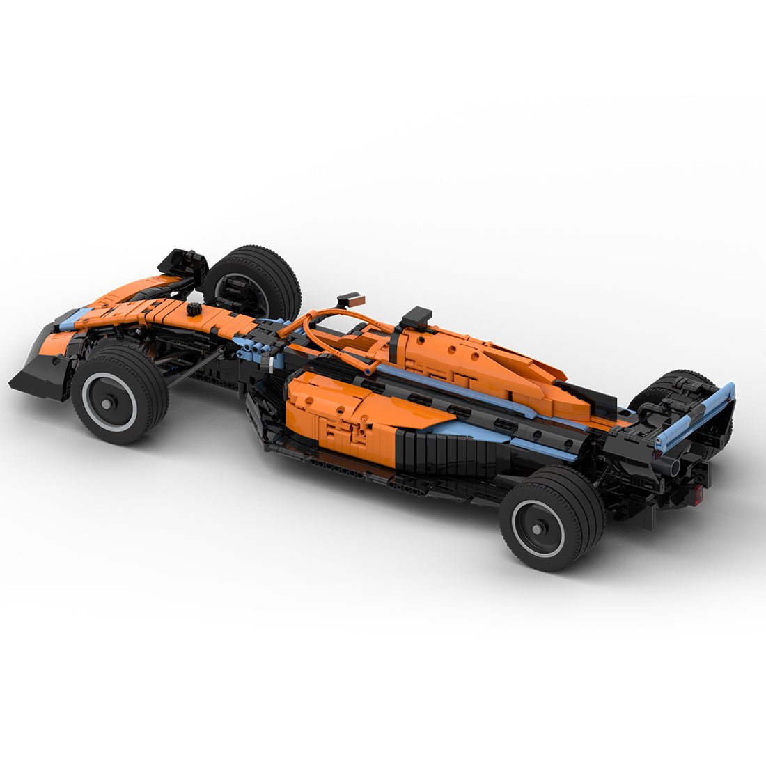 MOC - 101777 McLaren F1 MCL36 1:8 Scale Klemmbausteine - LesDiy - Klemmbausteine