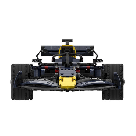 MOC - 104269 Red Bull F1 RB18 1:8 Scale Klemmbausteine - LesDiy - Klemmbausteine