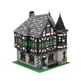 MOC - 104380 Medieval Timbered house - Fachwerkhaus Klemmbausteine - LesDiy - Klemmbausteine