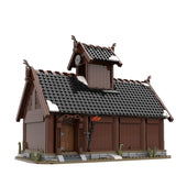 MOC - 104429 Viking God House Klemmbausteine - LesDiy - Klemmbausteine