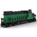 MOC - 104685 Burlington Northern GP15 Retro - Zug - LesDiy - Klemmbausteine