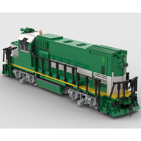 MOC - 104688 California Northern GP15 Retro - Zug - LesDiy - Klemmbausteine
