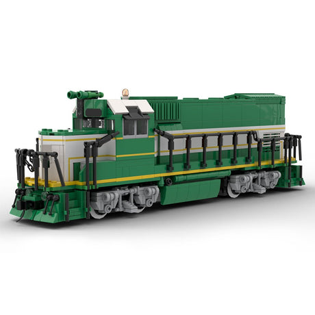 MOC - 104688 California Northern GP15 Retro - Zug - LesDiy - Klemmbausteine