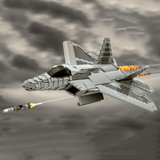 MOC - 105520 1:35 Scale F - 22 Raptor Klemmbausteine - LesDiy - Klemmbausteine