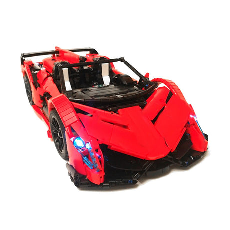 MOC - 10559 Lamborghini Veneno Roadster – 50. Jubiläum Klemmbausteine - LesDiy - Klemmbausteine