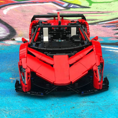 MOC - 10559 Lamborghini Veneno Roadster – 50. Jubiläum Klemmbausteine - LesDiy - Klemmbausteine