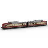 MOC - 106675 Zug BR 601 "VT 11.5 Triebwagen" Klemmbausteine - LesDiy - Klemmbausteine