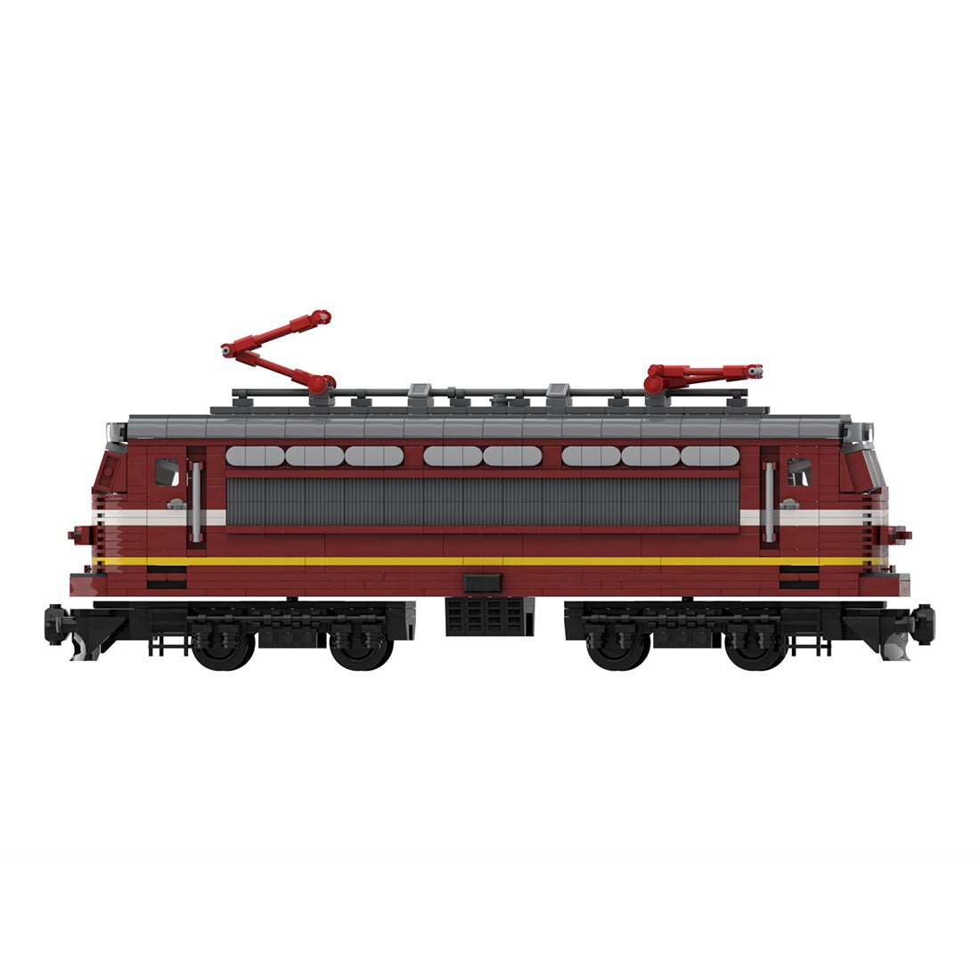 MOC - 107384 BDZ Class 44 (Skoda 68E) (8w) Klemmbausteine - LesDiy - Klemmbausteine