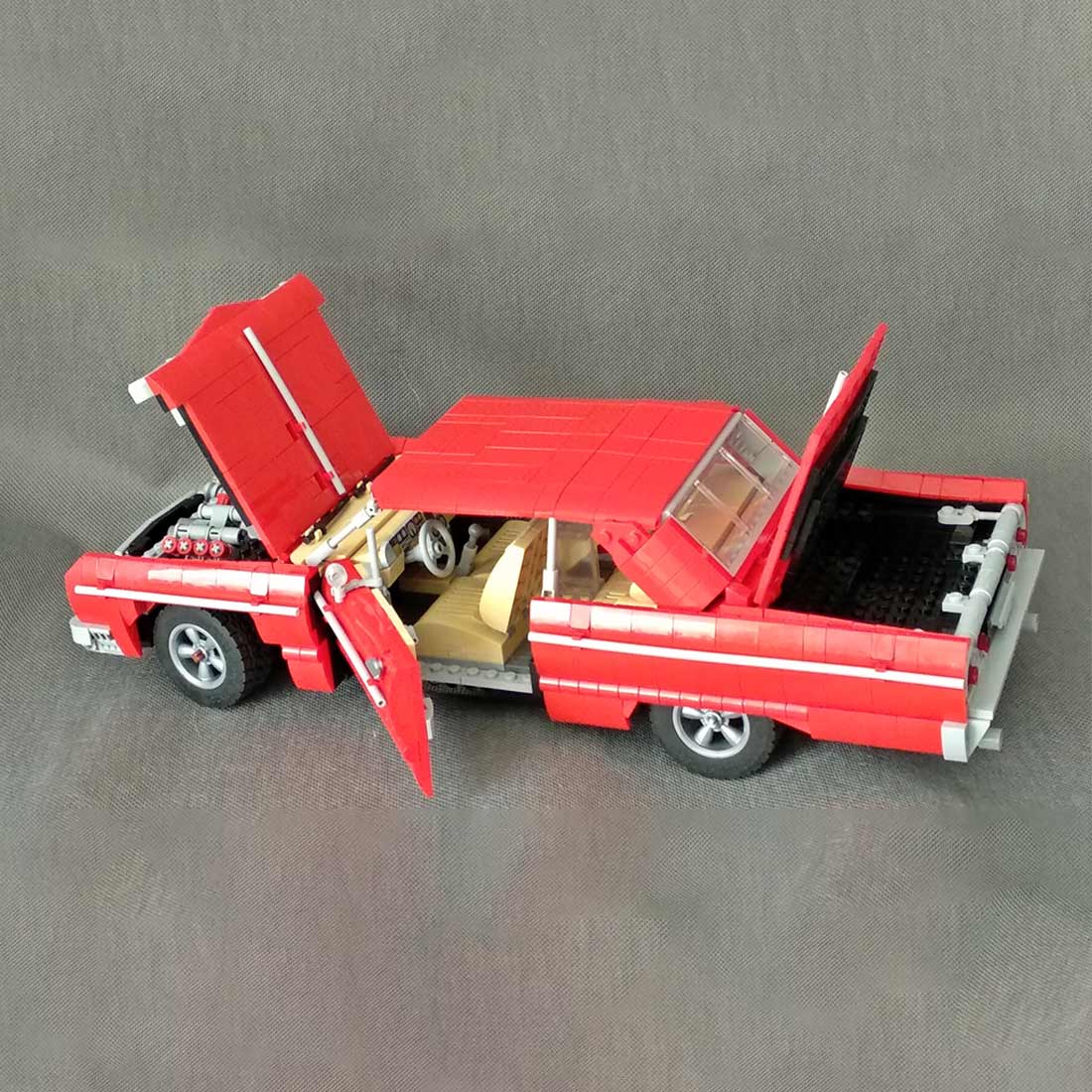 MOC - 107777 Chevrolet Impala SS 1964 (Creator Expert scale) Klemmbausteine - LesDiy - Klemmbausteine