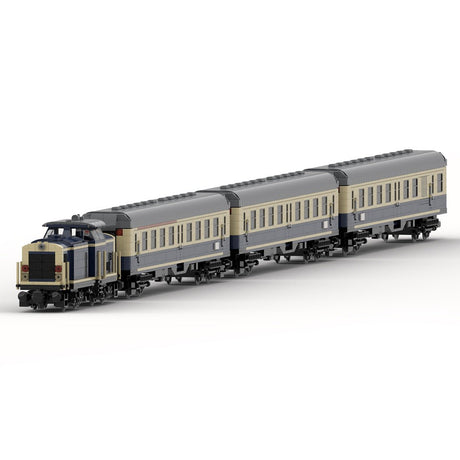 MOC - 108365 V100 Regional Train Klemmbausteine - LesDiy - Klemmbausteine