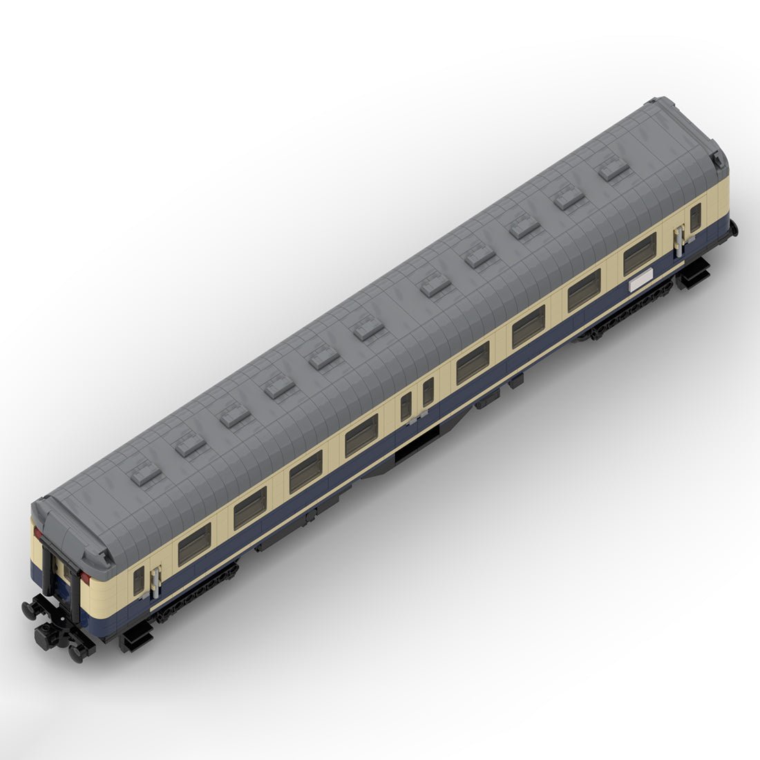 MOC - 108365 V100 Regional Train Klemmbausteine - LesDiy - Klemmbausteine